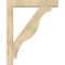 Ekena Millwork Funston Block Rough Sawn Bracket w/ Offset Brace, Douglas Fir, 6"W x 32"D x 40"H BKT0604X32X40FST05RDF - alternate 4